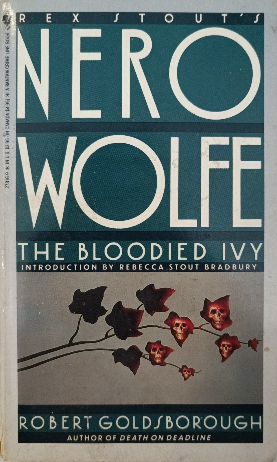 Rex Stout’s Nero Wolfe The Bloodied Ivy | Robert Goldsborough