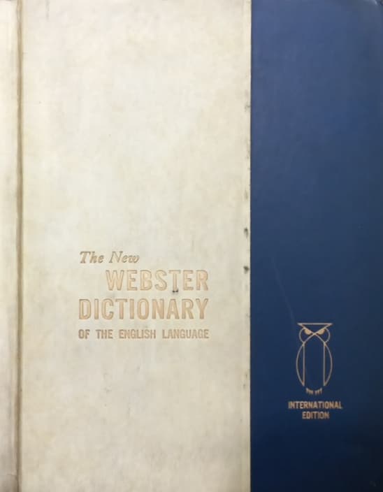 The New Webster Dictionary Of The English Language Volume II
