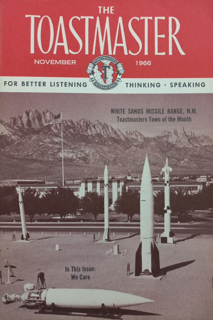 The Toastmaster: November, 1966