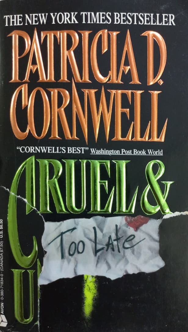 Cruel & Unusual | Patricia Cornwell