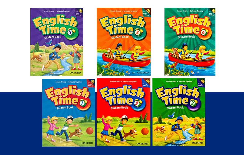 مجموعه 6 جلدی کتاب English Time 2nd Edition