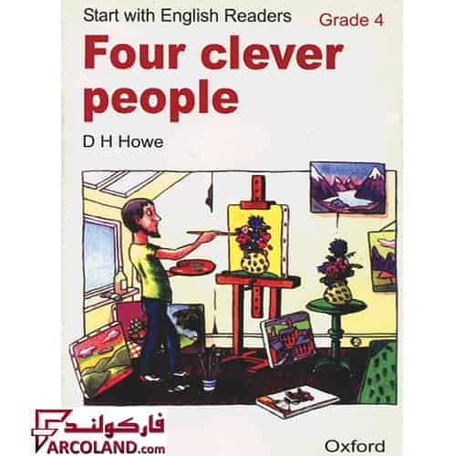 کتاب داستان زبان انگلیسی Four Clever People چهار انسان باهوش