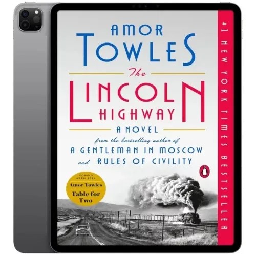 دانلود نسخه کامل کتاب انگلیسی The Lincoln Highway 2021 | رمان انگلیسی | کتاب PDF خارجی