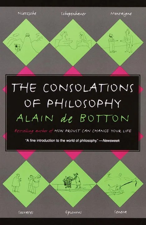 دانلود نسخه کامل کتاب صوتی انگلیسی تسلی‌بخشی‌های فلسفه، اثر آلن دوباتن The Consolations of Philosophy by Alain de Botton