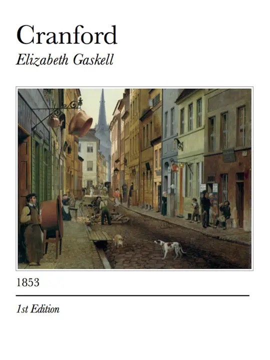 دانلود نسخه کامل کتاب صوتی انگلیسی کرانفورد، اثر الیزابت گسکل Cranford by Elizabeth Gaskell