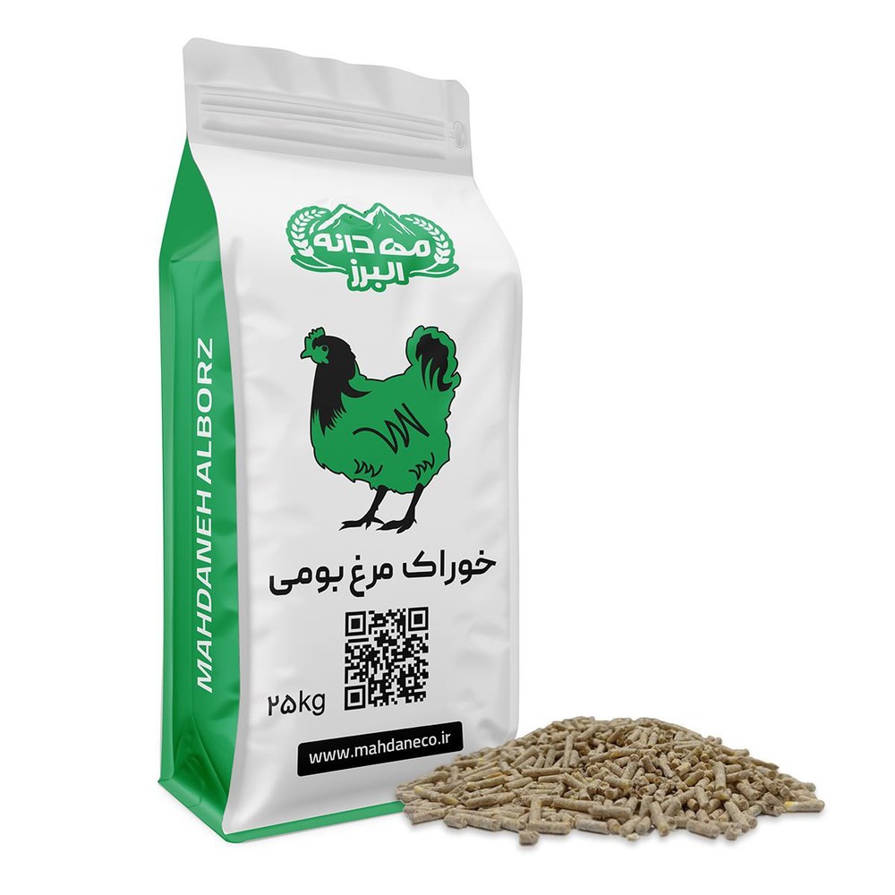 🐓 ۲۷۵- دان مرغ بومی مهدانه (تخمگذار) {ویژه}