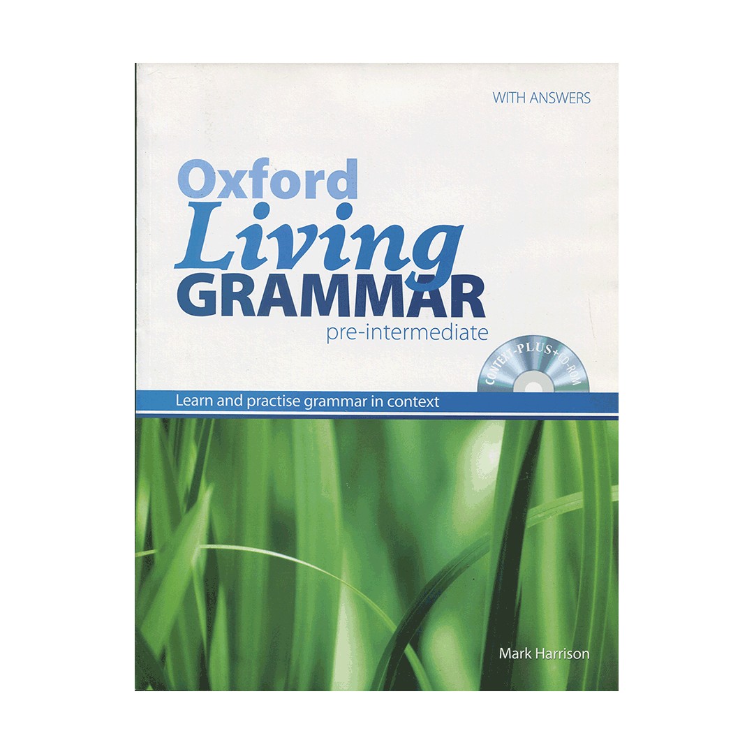 Oxford Living Grammar Pre Intermediate+cd کتاب زبان