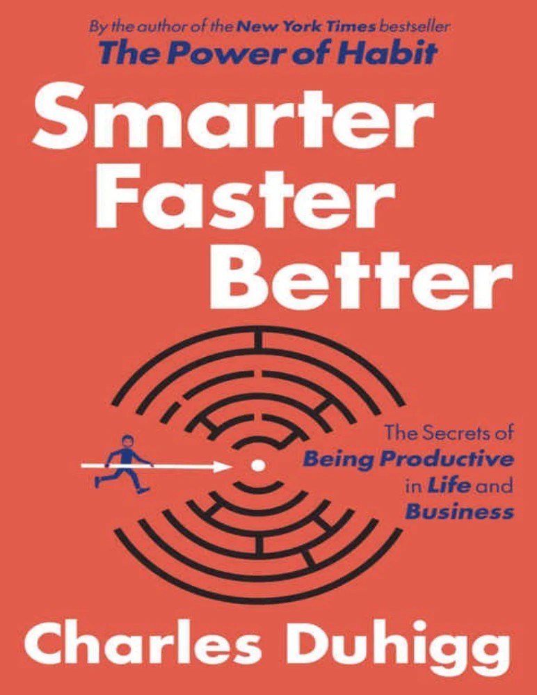 کتاب Smarter Faster Better (هوشمندانه‌تر، سریع‌تر، بهتر) نسخه انگلیسی PDF