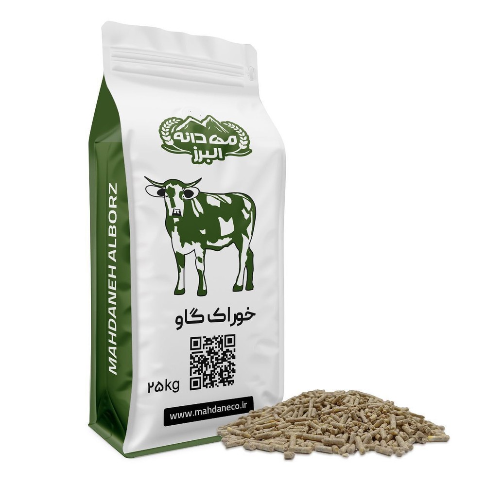 🐮 ۷۳۵- خوراک پلت گاو مهدانه (پرشیر)
