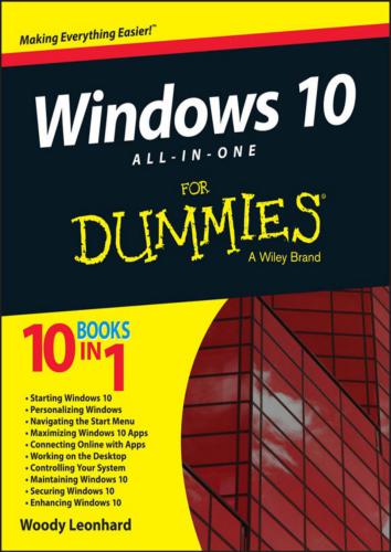 دانلود نسخه کامل کتاب Windows 10 All-in-One For Dummies