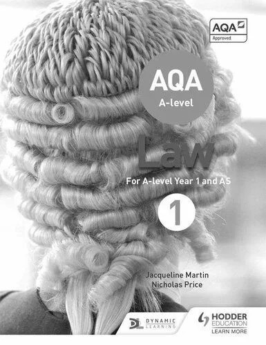 دانلود نسخه کامل کتاب AQA A-level Law Book 1: For A-level Year 1 and AS