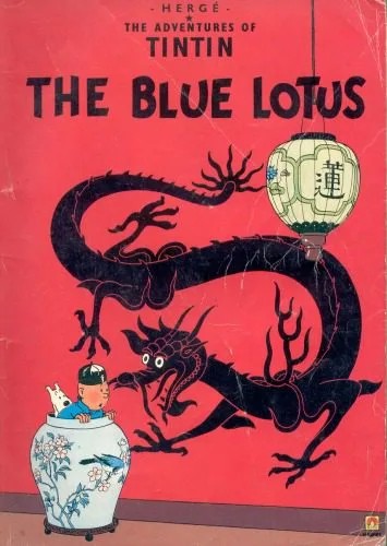 دانلود نسخه کامل کتاب The Blue Lotus (The Adventures of Tintin 5)