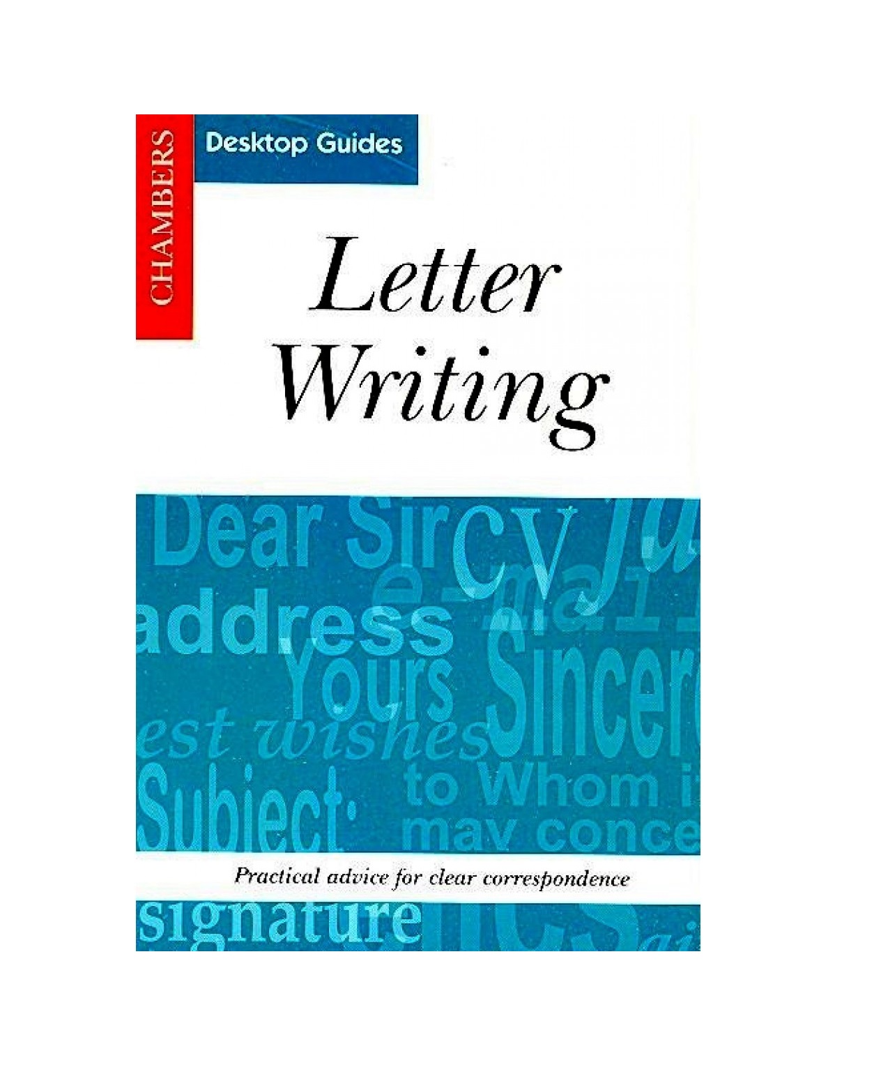 Chambers Desktop Guides Letter Writing کتاب زبان