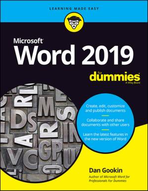 دانلود کتاب Word 2019 For Dummies – Word 2019 برای Dummies