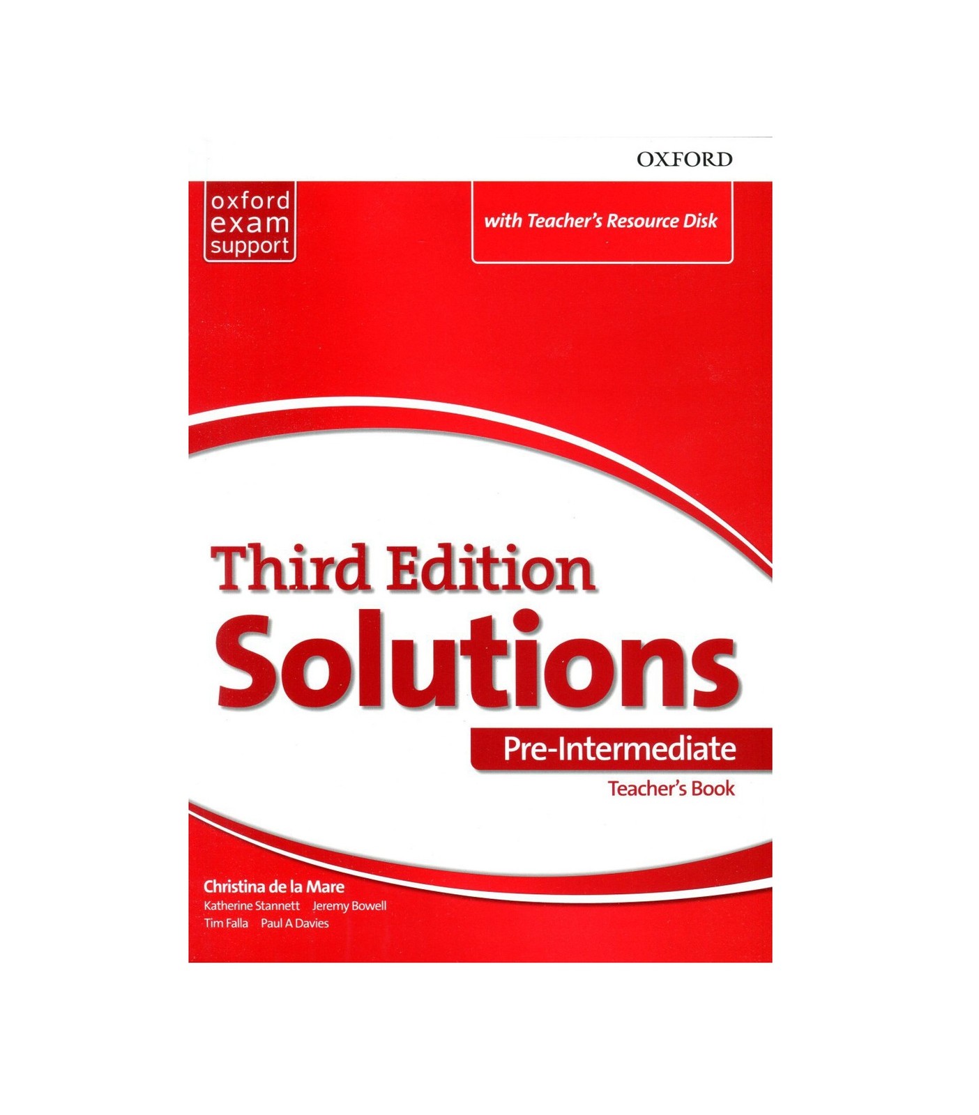 teachers book solutions pre intermediate 3rd +cd کتاب معلم