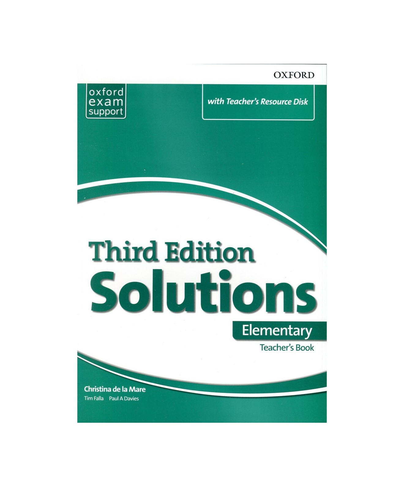teachers book solutions elementary 3rd+cd کتاب معلم