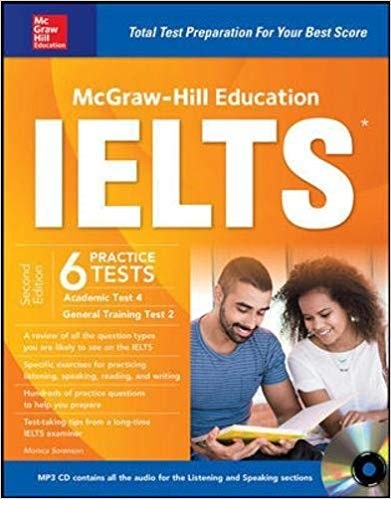 McGraw Hill IELTS 6 Practice Tests 2nd+CD خرید کتاب ایلتس