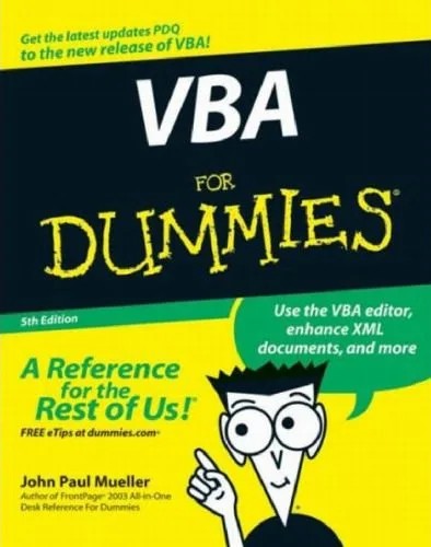 دانلود نسخه کامل کتاب VBA For Dummies