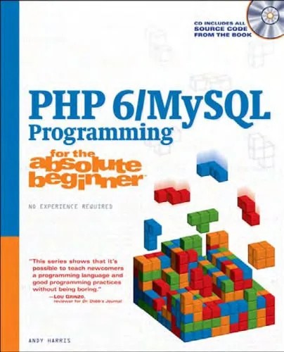 دانلود نسخه کامل کتاب PHP 6/MYSQL programming for the absolute beginner