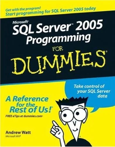 دانلود نسخه کامل کتاب Microsoft SQL Server 2005 programming for dummies