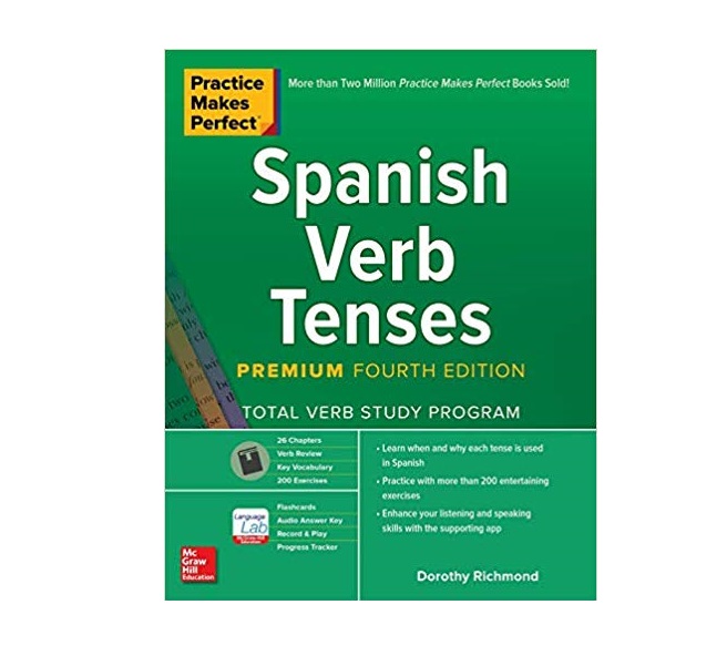 Practice Makes Perfect Spanish Verb Tenses Premium Fourth Edition کتاب اسپانیایی