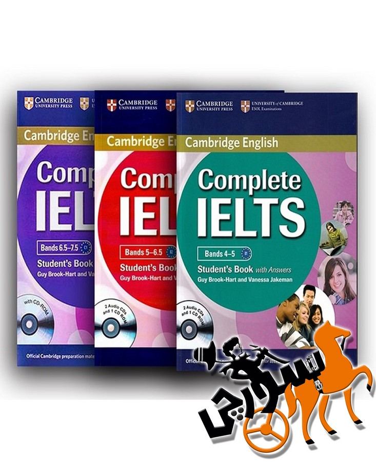 پک 3 جلدی Complete Ielts Pack + QR