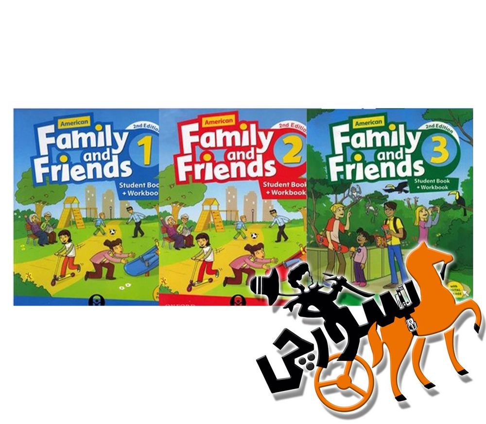 پک 3 جلدی Family And Friends (1 & 2 & 3) Pack