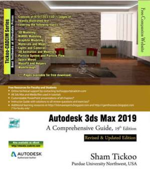 دانلود کتاب Autodesk 3ds Max 2019: A Comprehensive Guide – Autodesk 3ds Max 2019: راهنمای جامع