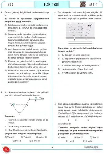 دانلود نسخه کامل کتاب Karaağaç AYT 15 Fizik Deneme 2018-19