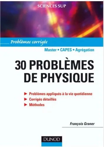دانلود نسخه کامل کتاب 30 problèmes de physique : Problèmes corrigés