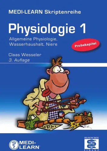 دانلود نسخه کامل کتاب Physiologie 1: Allgemeine Physiologie, Wasserhaushalt, Niere