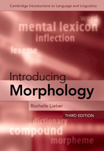 دانلود نسخه کامل کتاب Introducing Morphology ویرایش سوم