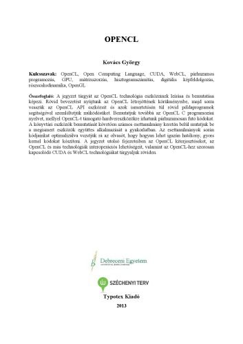 دانلود نسخه کامل کتاب OpenCL