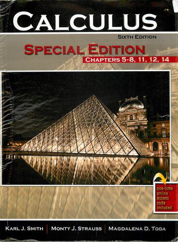 دانلود کتاب Calculus: Special Edition: Chapters 5-8, 11, 12, 14 – حساب دیفرانسیل و انتگرال: نسخه ویژه: فصل های 5-8، 11، 12، 14
