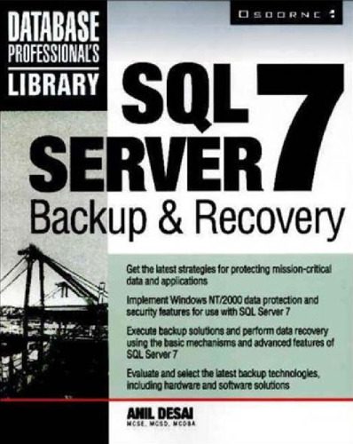 دانلود نسخه کامل کتاب SQL Server 7 Backup & Recovery