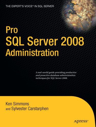 دانلود نسخه کامل کتاب Pro SQL Server 2008 Administration