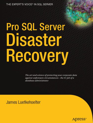 دانلود نسخه کامل کتاب Pro SQL Server Disaster Recovery