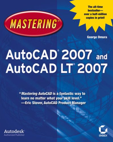 دانلود نسخه کامل کتاب Mastering AutoCAD 2007 and AutoCAD LT2007