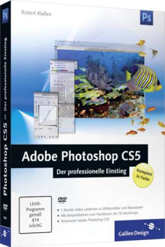 دانلود نسخه کامل کتاب Adobe Photoshop CS5 – Der professionelle Einstieg