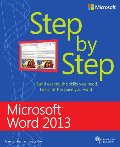 دانلود نسخه کامل کتاب Step by step Microsoft Word 2013