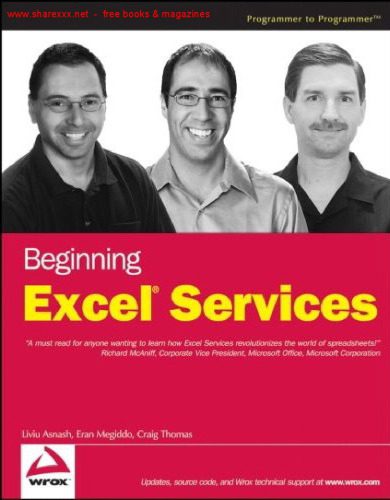 دانلود نسخه کامل کتاب Beginning Excel Services