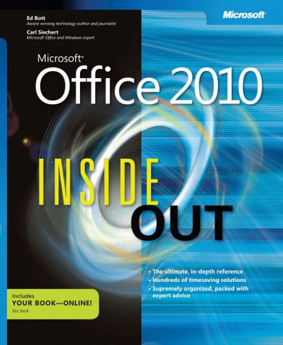 دانلود نسخه کامل کتاب Microsoft Office 2010 Inside Out