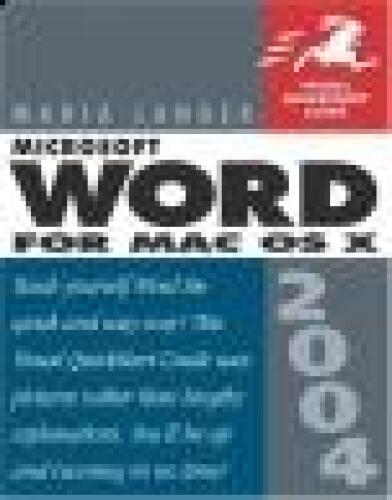 دانلود نسخه کامل کتاب MIcrosoft Word 2004 for Mac OSX: Visual QuickStart Guide