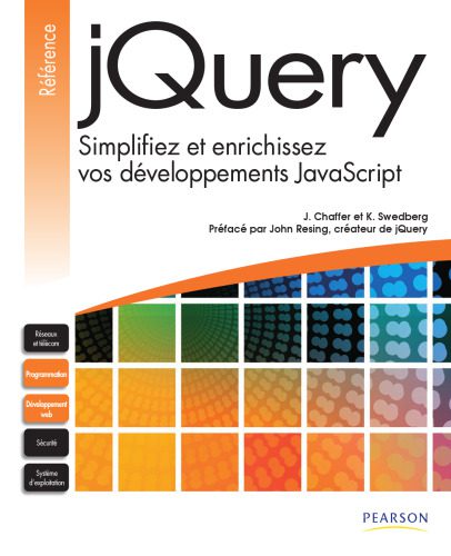 دانلود نسخه کامل کتاب jQuery : Simplifiez et enrichissez vos développements JavaScript