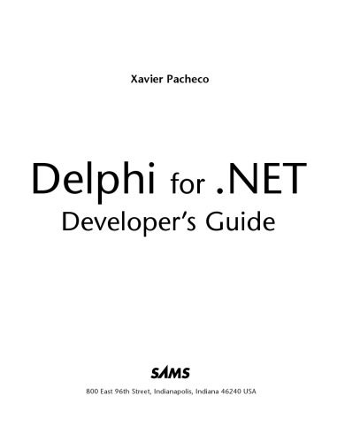 دانلود نسخه کامل کتاب Delphi for .NET Developer’s Guide