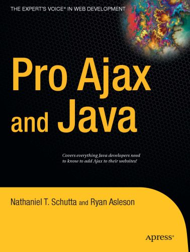 دانلود نسخه کامل کتاب Pro Ajax and Java (Pro)