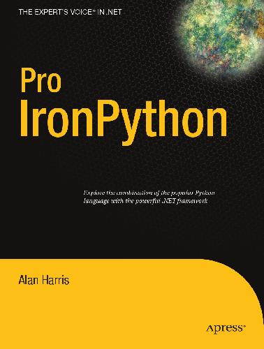 دانلود نسخه کامل کتاب Pro IronPython