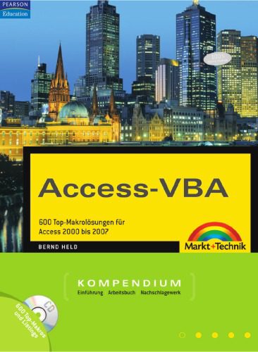 دانلود نسخه کامل کتاب Access-VBA Kompendium