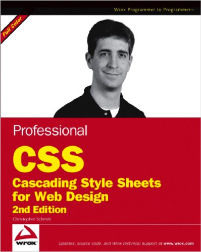 دانلود نسخه کامل کتاب Professional CSS : cascading style sheets for Web design