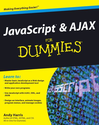دانلود نسخه کامل کتاب Javascript & Ajax for dummies
